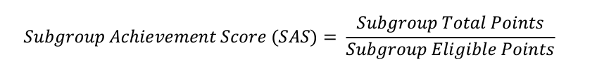 Subgroup Formula for Additional targeted and Improvement