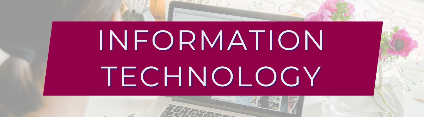 Information Technology Banner