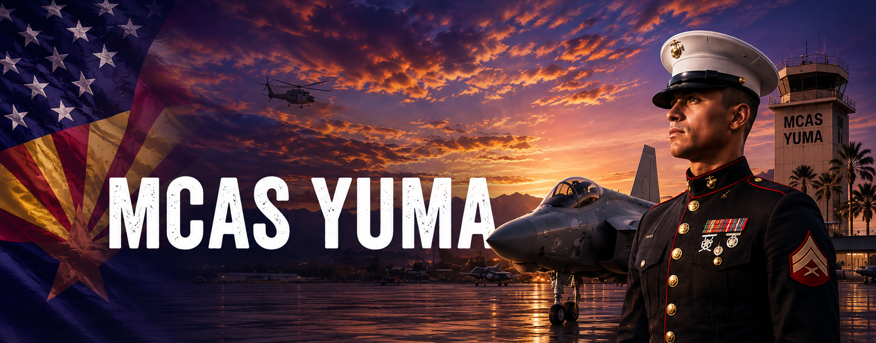 MCAS Yuma Base Banner