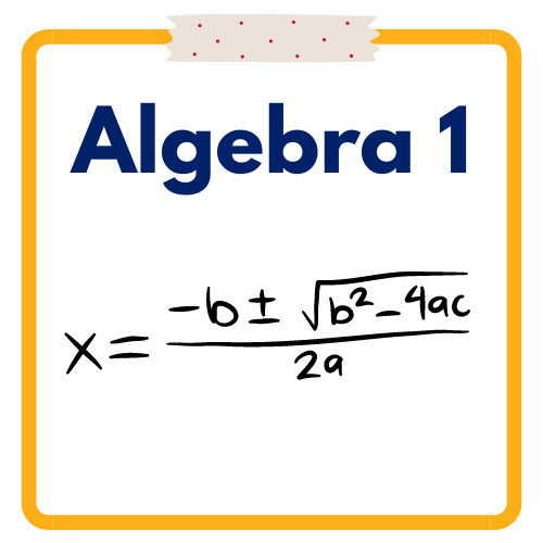 Algebra 1 image