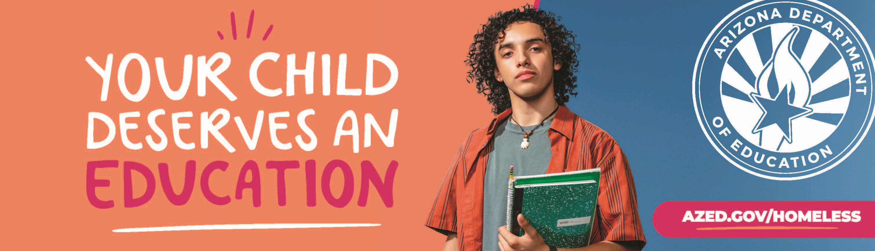Homeless Education Program Banner