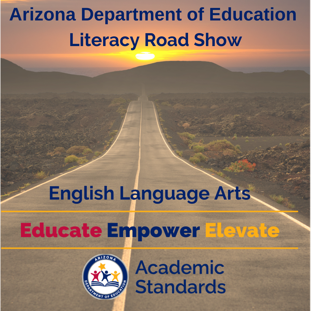 ADE Literacy Road Show Logo