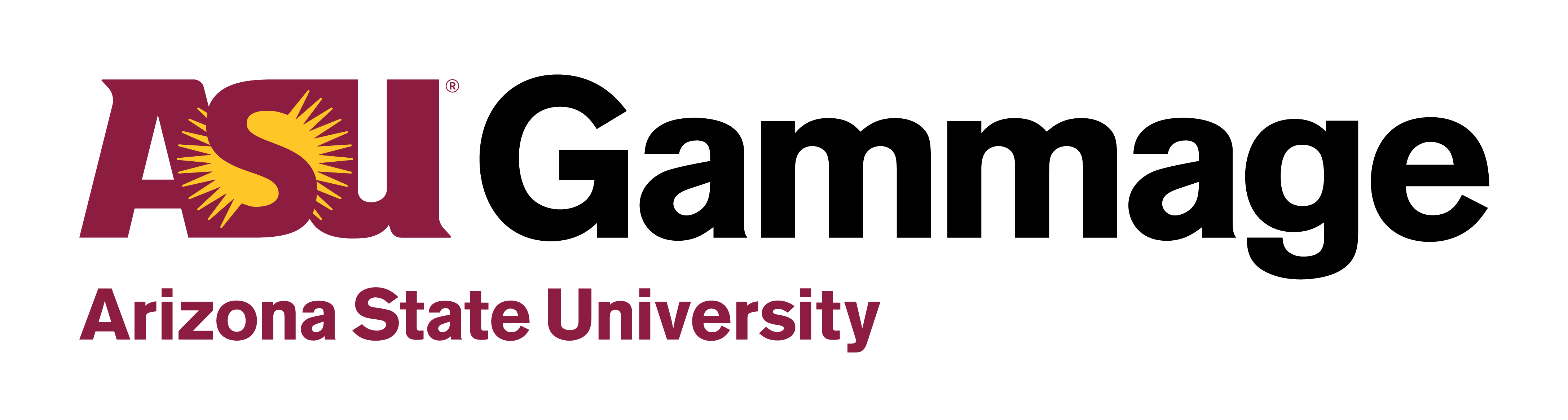 ASU Gammage Logo Color