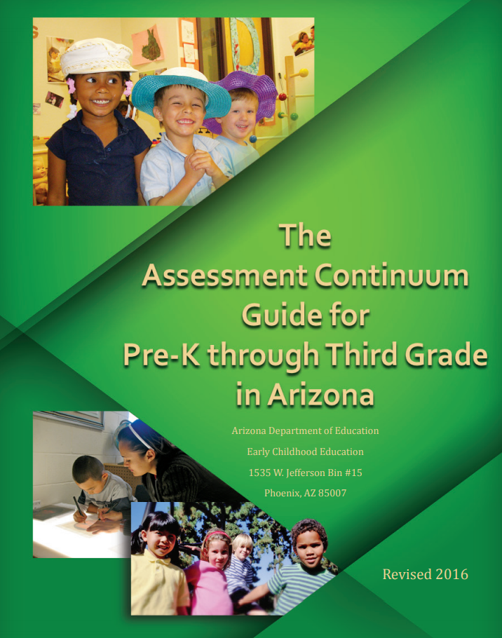 Assessment Continuum Guide for PreK - 3rd Grade