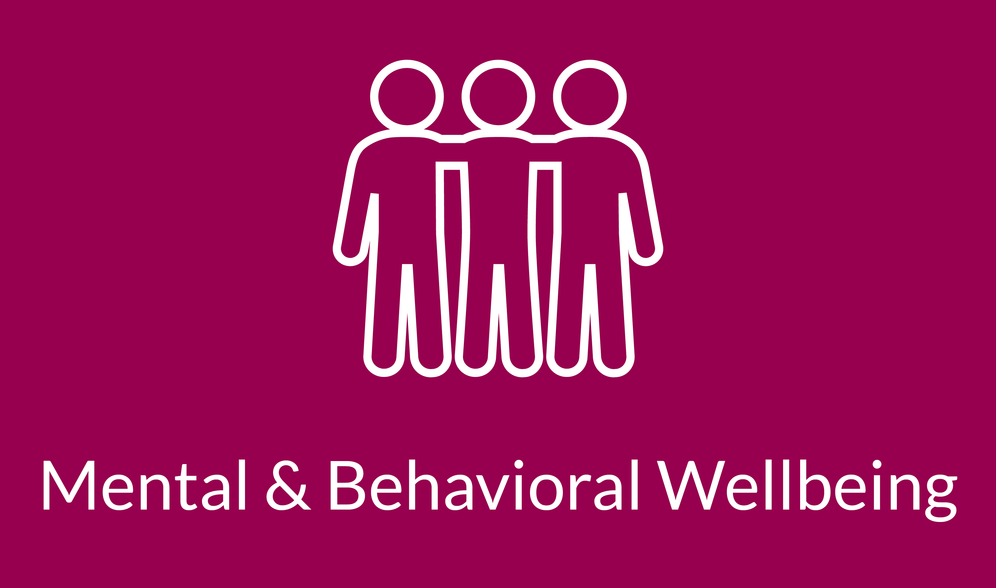 Mental and Behavioral Wellbeing
