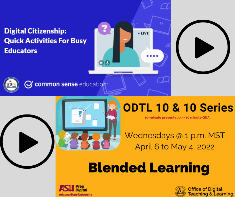 ODTL 10 & 10 Webinar Series banner 