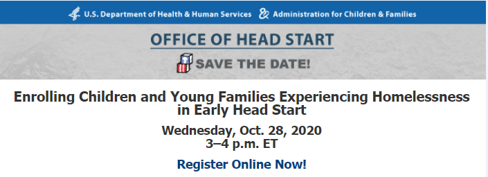 Enrolling Children and Young Families Experiencing Homelessness in Early Head Start