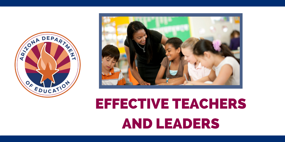 Website Banner for Effective Teachers and Leaders