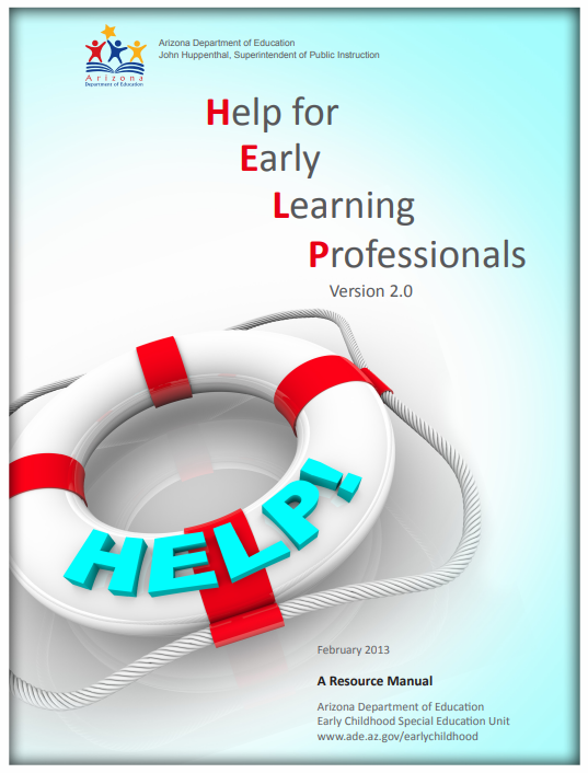 Help for Early Learning Professionals HELP Manual