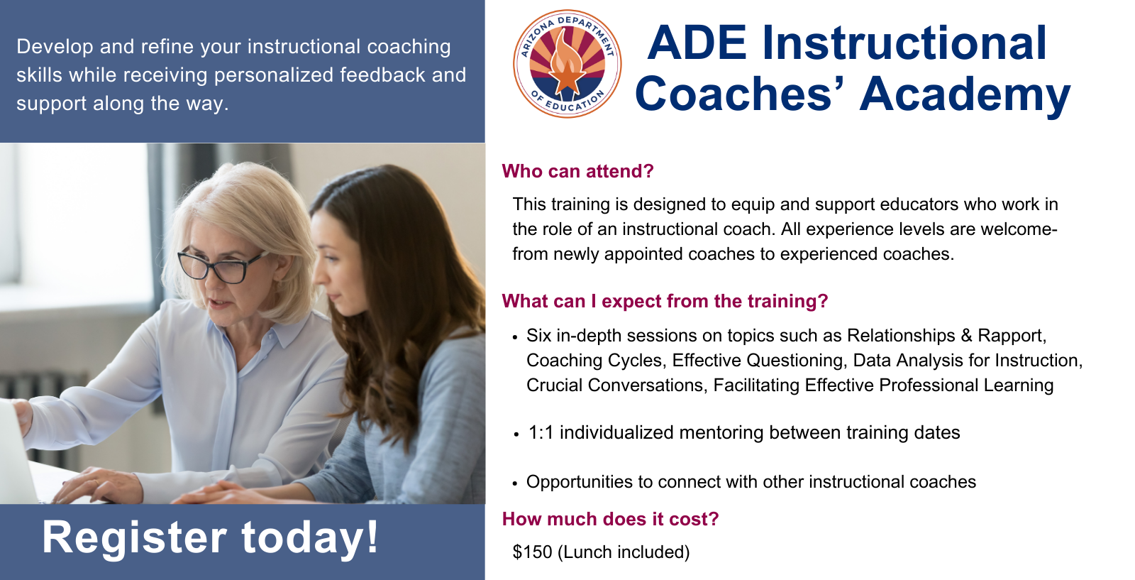 ADE Instructional Coaches' Academy