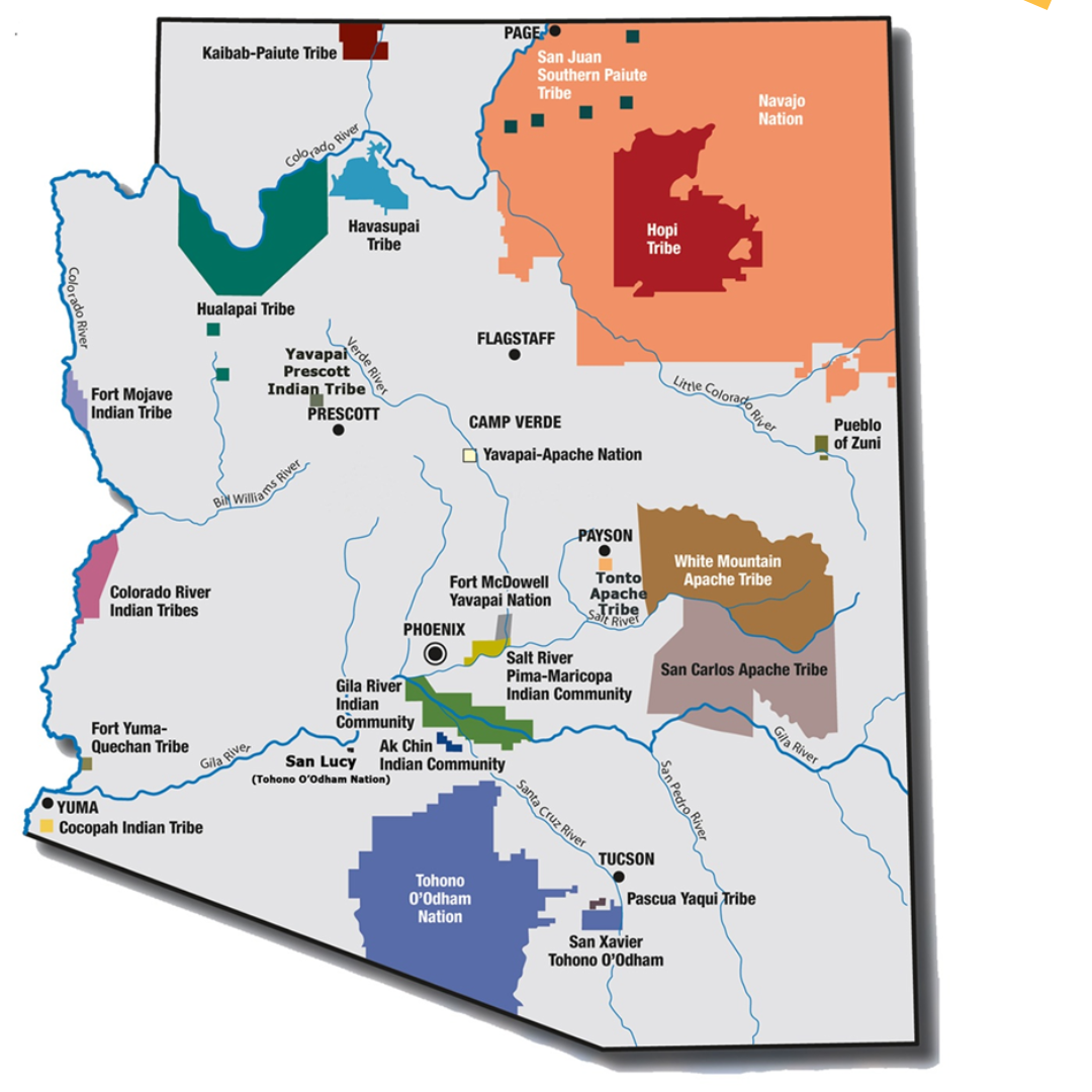 22 Federally Recognized Tribes of Arizona