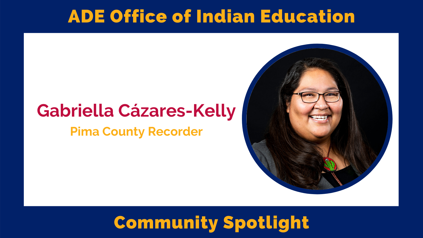 Community Member Spotlight: Gabriella Cázares-Kelly 