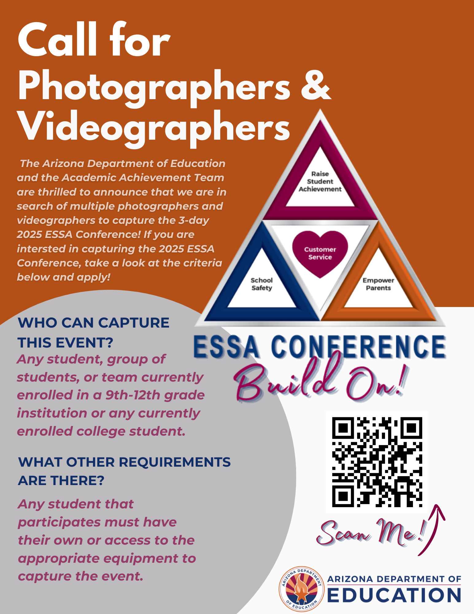 2025 Every Student Succeeds Act (ESSA) Conference Arizona Department of Education
