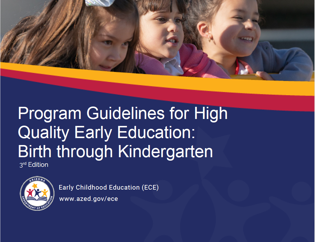 Program Guidelines for High Quality Early Education - Cover Photo