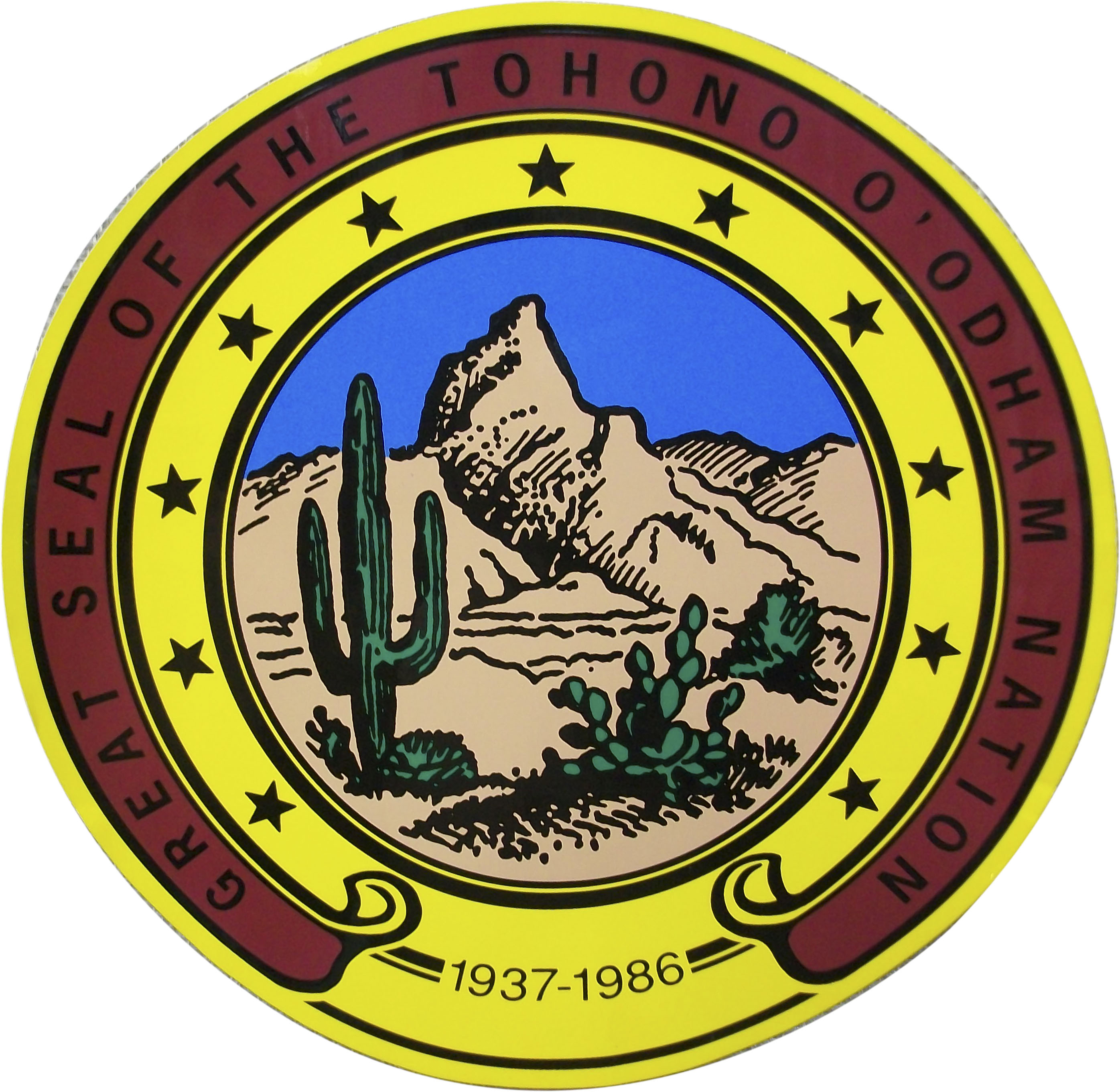Tohono O'odham Nation tribal seal