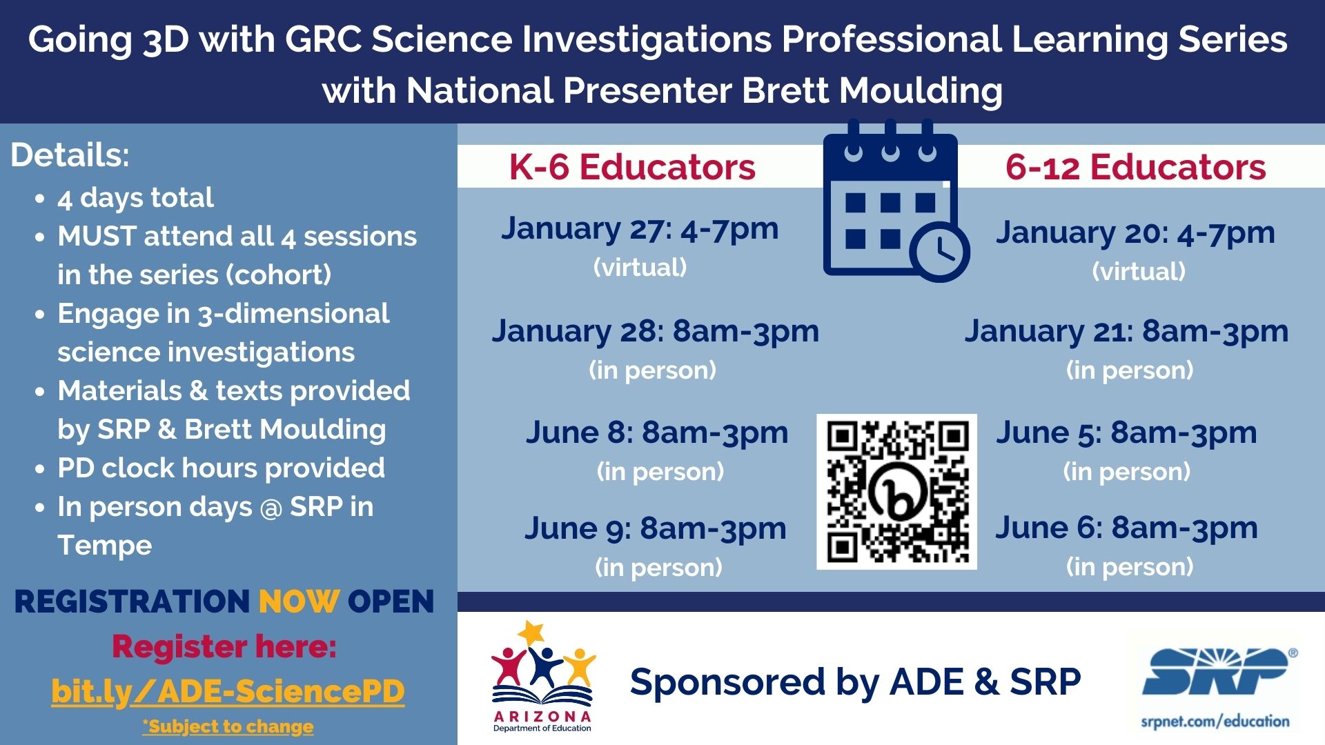Going 3D with GRC Science Investigations Professional Learning Series