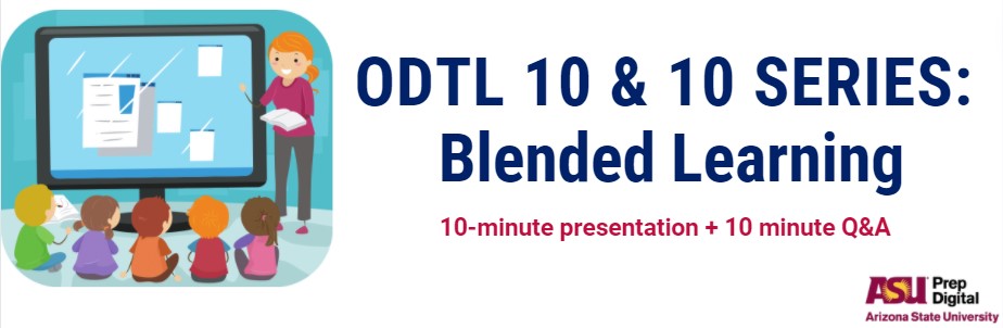 blended learning webinar 