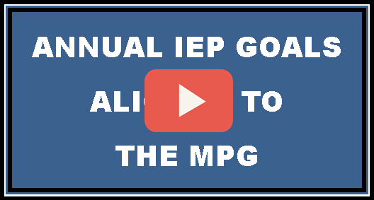 Annual IEP Goals Aligned to Measurable Postsecondary Goals video