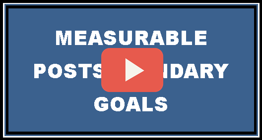Measurable Postsecondary Goals video