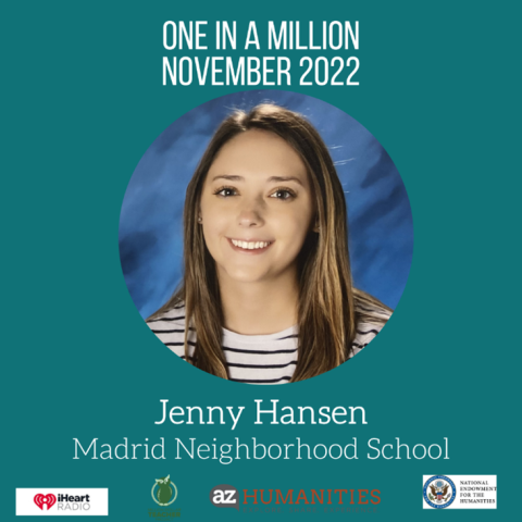 One in a million Jenny Hansen Madrid Neighborhood School