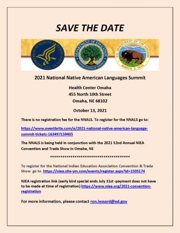 2021 NNALS Save the Date