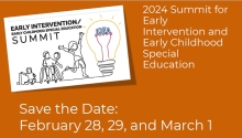 Save the date ECSE Summit Feb. 28, 29, Mar. 1, 2023